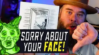Can I Fix This Poor Lady's Face? (India Ink Drawing Time Lapse)