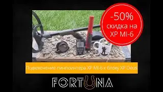 Connecting the XP MI-6 pinpointer to the XP Deus unit