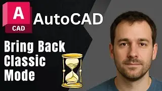 How to Change AutoCAD 2026 Workspace Back to Classic Mode (Step-by-Step Guide)