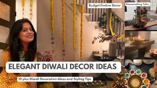 10 Beautiful Diwali Decoration Ideas | Decor and Styling Tips | Homemaking Tales Diwali Decor 🪷