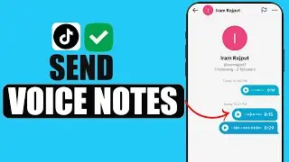 How to Send Voice Notes on TikTok | TikTok Voice Notes Tutorial – Send Audio Messages 2026