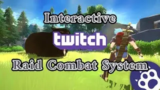 Interactive Twitch Raid JRPG Combat System - Trailer