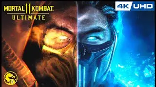 MORTAL KOMBAT 11 Ultimate Pelicula Español Latino 💀(4K HDR) | Historia Completa MK 11 Aftermath 2021