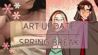 WEBTOON Artist Art Update | What I Did During Spring Break