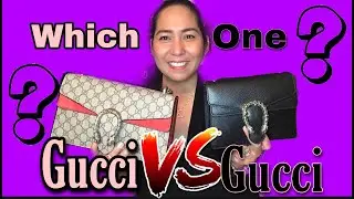 MINI GUCCI DIONYSUS VERSUS  PVC DIONYSUS HANDBAG || SHINE COLLECTION
