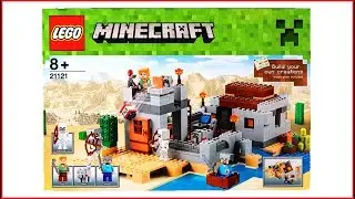 LEGO MINECRAFT 21121 The Desert Outpost Speed Build