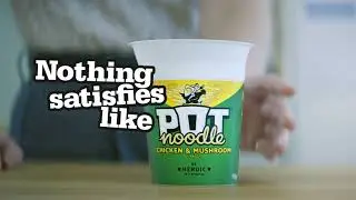 Pot Noodle Nothing Satisfies Like a Really Long Mooooooo