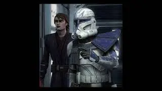 The conversation between Captain Rex and Commander Fox 