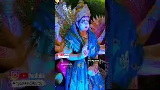 Badi Pyari Laage Meri Maa | Jai Mata Di 🙏 | Aryan And Party #jagran #maa #bhajan #darbar #shorts