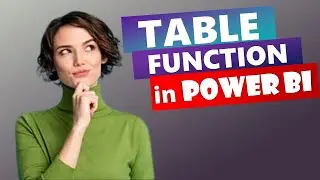Power BI Table Functions Explained: ALL, FILTER, ALLEXCEPT, and More