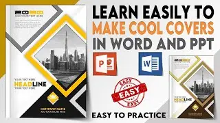 Learn to Make Cool Cover Pages in Word & PPT