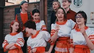 Загорелась во поле калина