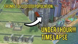 From 0 to 1 milion people in SimCity buildit 