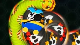 Wormate.io Halloween Pro Snake Trapping Big Monster Worm In Wormateio Epic Funny Moments