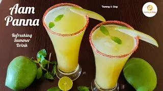 Easy Aam Ka Panna Recipe | Kairi Panna | Mango Panna | Raw Mango Juice | Refreshing Summer Drink