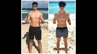 Twins Entire Weight Gain Journey in 60 Seconds 