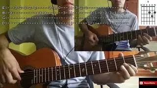 GUITARRA NOTAS DEL CARNAVAL DE CILULO