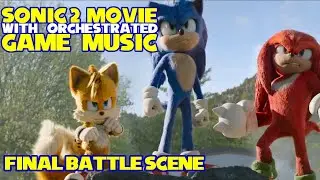 Sonic 2 Movie with Game Music - Final Battle Against the Death Egg Robot Scene