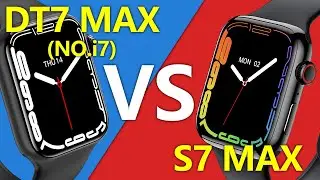 Comparision: Finow DT7 Max VS S7 Max Series 7 Smartwatch, 1.9inch HD Display,  2022 Best iwo watch?