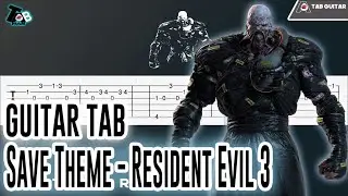 Save Theme - Resident Evil 3 Guitar Tutorial (TAB)