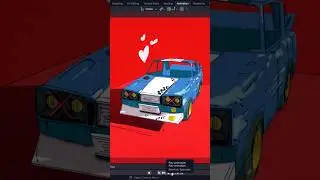 Toon Shaded Car Made In Blender With Grease Pencil