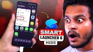 😜How To Hide & Unhide Apps In Smart Launcher 6 | smart Launcher App or Game Hide Option