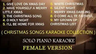 CHRISTMAS SONGS KARAOKE COLLECTION ( FEMALE VERSION ) ( VARIOUS ARTIST )