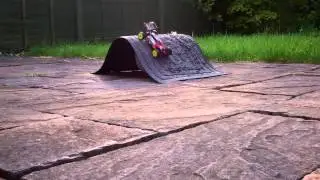 Spiked Tyres for Mini-Z RC Car Designed in OpenSCAD and 3D Printed