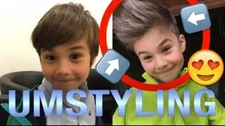 KRASSES UMSTYLING VON MEINEM KLEINEN BRUDER!