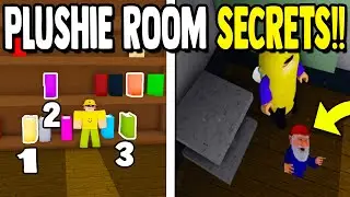 *EVERY* PLUSHIE ROOM SECRET!! (CODE) | Build a Boat for Treasure ROBLOX