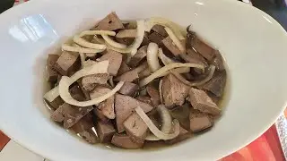МАРИНОВАННАЯ ПЕЧЕНЬ. ЗАКУСКА к любому праздничному столу и НА НОВЫЙ ГОД!