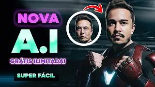 Como usar NOVA INTELIGÊNCIA ARTIFICIAL em suas PRÓPRIAS FOTOS trocar ROSTO (Grátis Ilimitada)