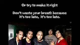 Simple Plan - Your love is a lie with lyrics