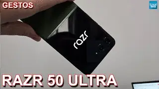MOTOROLA RAZR 50 ULTRA - Gestos