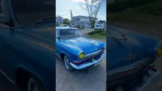 Retro Volga in Ufa city