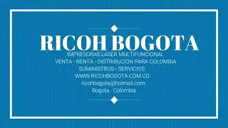 IMPRESORAS RICOH BOGOTA