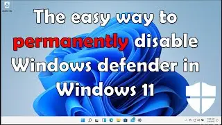 how to disable windows defender in windows 11