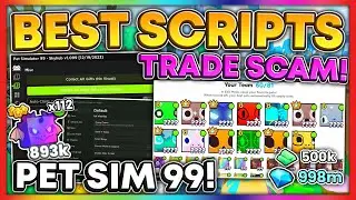 [UPDATE] Pet Simulator 99 Script / HACK | FAST Auto Farm | GET EVERY ENCHANT | DUPE HACK | WORKING