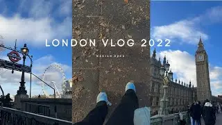 London Vlog, Christmas market, exploring the city and shopping.