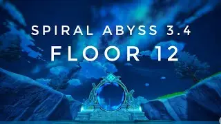[ Mobile ] Perfect Clear Spiral Abyss Floor 12 Patch 3.4 | Genshin Impact | Poco F4