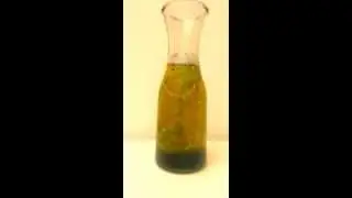 LAMPARA DE LAVA CON AGUA Y ACEITE