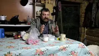 ужин далеко в тайге
