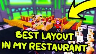 The BEST Layout For Customers In My Restaurant | NO Robux Items, NO Noclipping, NO Gamepasses.