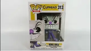 Funko Pop Vinyl Cuphead King Dice Unboxing