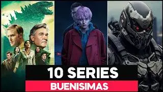 TOP 10 SERIES BUENISIMAS RECOMENDADAS que NECESITAS VER Netflix, Amazon Prime, MAX y APPLE TV +!