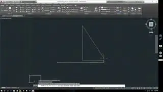 AutoCAD 2017 Tutorial: Polylines using relative co-ordinates