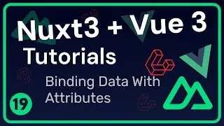 Data Binding With Attributes | Nuxt 3 Tutorials #19 | Urdu & Hindi