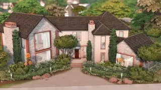 Modern Family Home | The Sims 4 Speed Build | No CC