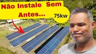 Usina Solar 75 kW: Tudo Que Você Precisa Saber Antes de Construir