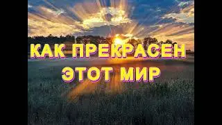 КАК ПРЕКРАСЕН ЭТОТ МИР